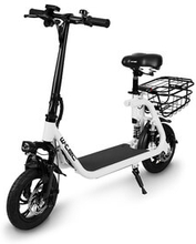 El-scooter Billar II 500W 12'', white, W-TEC