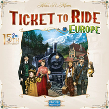 Ticket to Ride: Europe - 15th Anniversary Edition (Engelsk) - Lautapeli