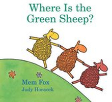 Where Is The Green Sheep? Padded Board Book