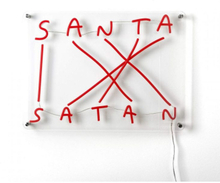 Seletti - Santa-Satan LED-Sign Seletti
