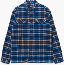 Patagonia - L/S Fjord Flannel Shirt - Blå - XXL