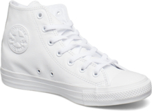Chuck Taylor All Star Leather Sport Sneakers High-top Sneakers White Converse