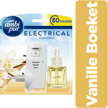 Ambi Pur Electrical Vanille Boeket Luchtverfrisser Starterset - 20 ml -