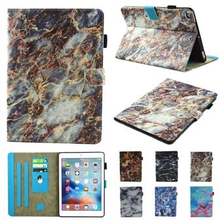 Mønstret tablet PU læder tegnebog taske til Apple iPad mini (2019) / mini 4/3/2/1