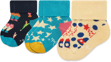 Ankelstrumpor barn 4-pack Happy Socks XKFNT08-6500 Flerfärgad