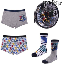 Children's Underwear Pack Harry Potter Multifarvet (4 pcs) 8-10 år