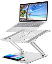 Foldable Laptop Stand Angle Adjustable Notebook Holder with Heat Vent for MacBook Pro Microsoft Surf