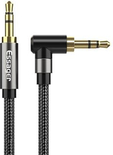 ESSAGER 3.5mm Jack Male to Male Audio AUX Cable for PC Mobile Phone Speaker, 1.5m