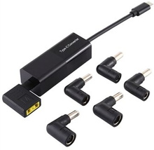 65W Type-C to 6 in 1 Power Supply Cord Computer Laptop Adapter
