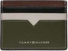 Korthållare Tommy Hilfiger Th Modern Lather Cc Holder AM0AM10994 Khaki