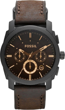 Klocka Fossil Machine FS4656 Brun