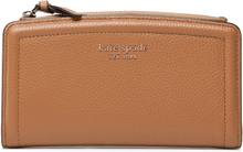 Stor damplånbok Kate Spade Zip Slim Wallet K5613 Brun