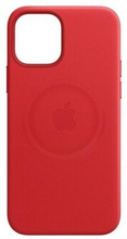 Apple iPhone 12 Pro Max MagSafe Rød / Rød Læder Taske