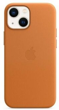 Apple iPhone 13 Mini Brunt / Brunt Læderetui MageSafe
