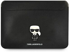 Karl Lagerfeld Sleeve KLCS16PISFBK 16 sort / sort Saffiano Ikonik Karl