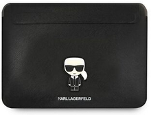 Karl Lagerfeld Sleeve KLCS14PISFBK 13/14 sort / sort Saffiano Ikonik Karl