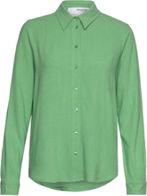 Slfviva Ls Shirt Langermet Skjorte Grønn Selected Femme*Betinget Tilbud