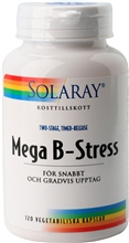Solaray Mega-B stress 120 kapsler