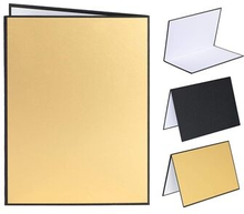 3 in 1 Light Reflector Photography Cardboard Studio Folding Light Diffuser Board for Still Life Prod