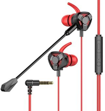 G9 Wired Gaming Headset Noise Cancelling Earphone In-Ear Headphone with Mic for Nintendo Switch/Sams