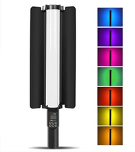 YB130 RGB LED Stick Fill Light Håndholdt dæmpbar videolysstav Speedlight fotograferingslampe med lys