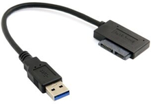 USB 3.0 til 7+6 13pin Slimline Sata-adapterkabel til bærbar cd-dvd-rom optisk drev