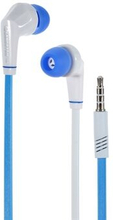 Langston JD88 3.5mm Flat Cable In-ear Stereo Earphone w/ Mic for iPhone Samsung HTC