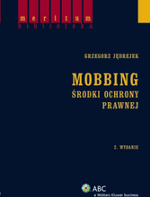 Mobbing. Środki ochrony prawnej