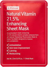 By Wishtrend Natural Vitamin 21,5 % Enhancing Sheet Mask 1 stk/21 g - 21 g