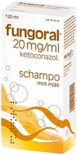 Fungoral schampo 20 mg/ml (Läkemedel) 120 ml