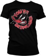 Daffy Duck - You're Despicable Girly Tee, T-Shirt