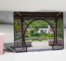Gepersonaliseerde sticker origineel romantische tuin