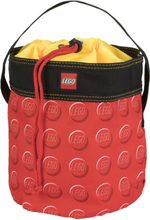 Lego Storage Cinch Bucket, Red Home Kids Decor Storage Storage Baskets Red LEGO