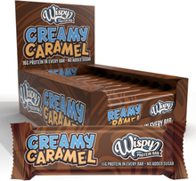 Wispy Protein Bar, 55g x 10stk, Creamy Caramel