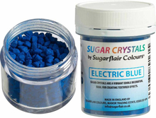 Sockerkristaller Mörkblå - Sugarflair