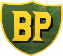 BP Logo Zwaar Emaille Bord 50 x 47 cm