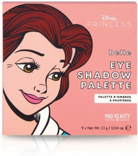 Øjenskygge Palet Mad Beauty Disney Princess Belle Mini (9 x 1,1 g)