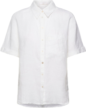 Pocket Linen Shirt Tops Shirts Linen Shirts White Mango
