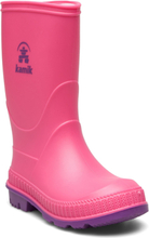 Stomp Shoes Rubberboots High Rubberboots Unlined Rubberboots Rosa Kamik*Betinget Tilbud