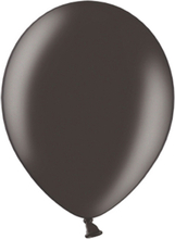 10 stk 27 cm - Metallisk Svart Ballonger