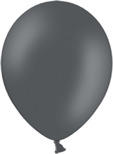 10 stk 27 cm - Mørk Grå Ballonger