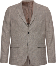 Blazer Suit 100% Linen Suits & Blazers Blazers Single Breasted Blazers Beige Mango*Betinget Tilbud