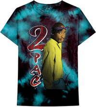 Tupac: Unisex T-Shirt/Vintage Tupac (Dye-Wash) (XX-Large)