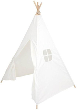 Tipi telt, hvid