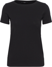 Multib Tops T-shirts & Tops Short-sleeved Black Weekend Max Mara