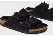 Birkenstock - Innesko - Svart - Arizona VL Shearling - Flate sko - Indoor footwear