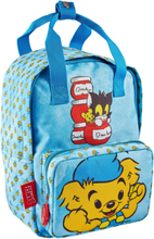 Bamse Happy Friends Small Backpack Accessories Bags Backpacks Blue Bamse