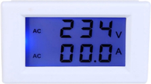 KKmoon Digital LCD Spannung Meter Amperemeter Voltmeter mit Stromwandler AC80-300V 0-100A Dual Display