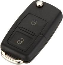 2-Tasten-Fernbedienung Flip faltbare Auto Schlüssel Shell Fall Ersatz für VW Volkswagen Golf MK4 Bora