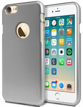 Mercury I-Jelly iPhone 7 Plus grå / grå / hul skåret